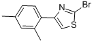 2-BROMO-4-(2,4-DIMETHYL-PHENYL)-THIAZOLE,412923-64-9,结构式