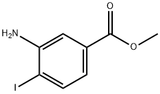 3-氨基-4-碘苯甲酸甲酯,412947-54-7,结构式