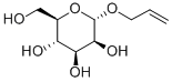 アリルα-D-マンノピラノシド 化学構造式