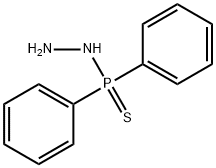二苯基(亚硫基)-Λ5-膦酰基]肼 结构式