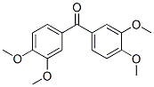 双(3,4-二甲氧基苯)甲酮, 4131-03-7, 结构式
