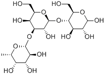 3-FUCOSYLLACTOSE Struktur