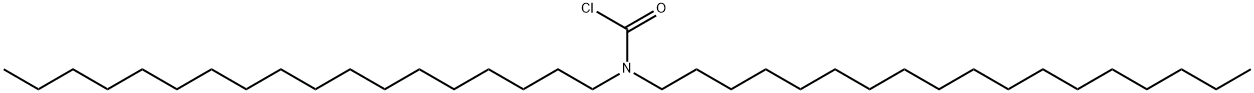 N,N-dioctadecylcarbamoyl chloride Structure