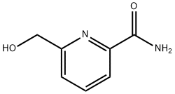 6-羟甲基吡啶-2-甲酰胺,41337-83-1,结构式