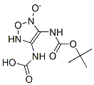 Carbamic acid, (2-oxido-1,2,5-oxadiazole-3,4-diyl)bis-, 1,1-dimethylethyl ester (9CI) Structure