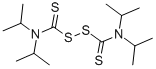 テトライソプロピルチウラムジスルフィド 化学構造式