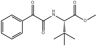 L-VALINE, 3-METHYL-N-(OXOPHENYLACETYL)-, METHYL ESTER 化学構造式