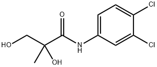 N-(3,4-Dichlorophenyl)-2,3-dihydroxy-2-methylpropanamide Struktur