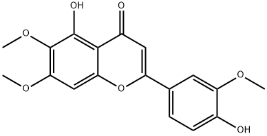 2-(4-ヒドロキシ-3-メトキシフェニル)-5-ヒドロキシ-6,7-ジメトキシ-4H-1-ベンゾピラン-4-オン
