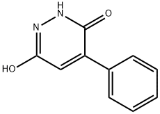 6-羟基-4-苯基-3(2H)-哒嗪酮,41373-90-4,结构式