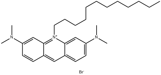 2,8-双(二甲氨基)-10-烷基-吖啶溴, 41387-42-2, 结构式