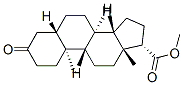 methyl (5S,8R,9S,10S,13R,14S,17S)-10,13-dimethyl-3-oxo-1,2,4,5,6,7,8,9 ,11,12,14,15,16,17-tetradecahydrocyclopenta[a]phenanthrene-17-carboxyl ate Structure
