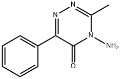 苯嗪草酮,41394-05-2,结构式