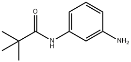 N-(3-氨基苯基)-2,2-二甲基丙酰胺,41402-58-8,结构式