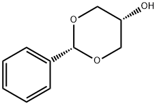 2β-フェニル-1,3-ジオキサン-5β-オール 化学構造式