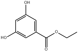二羟基苯甲酸乙酯, 4142-98-7, 结构式