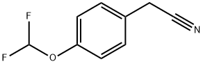 4-二氟甲氧基苯乙腈, 41429-16-7, 结构式
