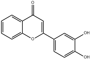 3',4'-DIHYDROXYFLAVONE Structure