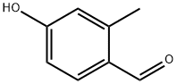 4-Hydroxy-2-methylbenzaldehyde Struktur