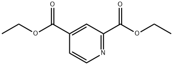 2,4-吡啶二甲酸乙酯, 41438-38-4, 结构式