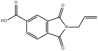 2-ALLYL-1,3-DIOXOISOINDOLINE-5-CARBOXYLIC ACID Structure
