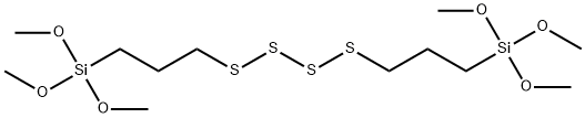 3,3,14,14-tetramethoxy-2,15-dioxa-7,8,9,10-tetrathia-3,14-disilahexadecane 结构式