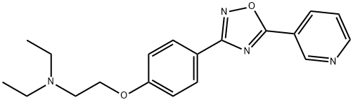 41454-72-2 N,N-Diethyl-2-[4-[5-(3-pyridinyl)-1,2,4-oxadiazol-3-yl]phenoxy]ethanamine