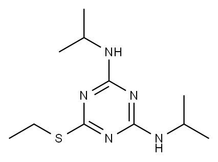 6-エチルチオ-2,4-ビス(イソプロピルアミノ)-1,3,5-トリアジン