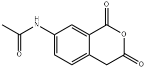 N-(1,3-DIOXOISOCHROMAN-7-YL)ACETAMIDE Structure