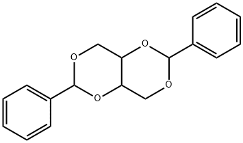 2,6-Diphenyltetrahydro[1,3]dioxino[5,4-d]-1,3-dioxin,4148-59-8,结构式