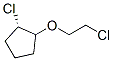 Cyclopentane, 1-chloro-2-(2-chloroethoxy)-, (1S)- (9CI) Struktur