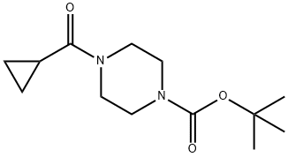 tert-butyl 4-(cyclopropylcarbonyl)-1-piperazinecarboxylate price.