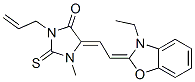 41504-42-1 3-allyl-5-[(3-ethyl-3H-benzoxazol-2-ylidene)ethylidene]-1-methyl-2-thioxoimidazolidin-4-one