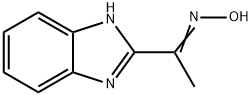 Ethanone, 1-(1H-benzimidazol-2-yl)-, oxime (9CI) Structure