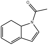 1H-Indole, 1-acetyl-7,7a-dihydro- (9CI),41524-45-2,结构式
