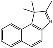 1,1,2-Trimethyl-1H-benz[e]indole Struktur