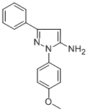 1-(4-METHOXYPHENYL)-3-PHENYL-1H-PYRAZOL-5-AMINE Struktur