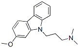 3-(2-methoxycarbazol-9-yl)-N,N-dimethyl-propan-1-amine 结构式