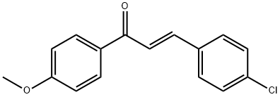 3-(4-CHLOROPHENYL)-1-(4-METHOXYPHENYL)PROP-2-EN-1-ONE,41564-68-5,结构式
