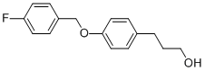 3-[4-(4-FLUORO-BENZYLOXY)-PHENYL]-PROPAN-1-OL Struktur