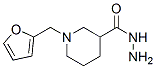 3-Piperidinecarboxylicacid,1-(2-furanylmethyl)-,hydrazide(9CI) Struktur