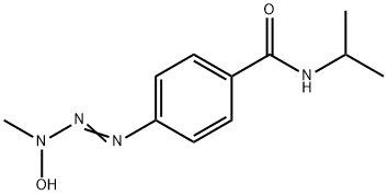 p-(3-Hydroxy-3-methyl-1-triazeno)-N-isopropylbenzamide Structure