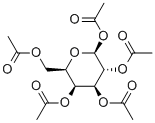 beta-D-半乳糖五乙酸酯,4163-60-4,结构式