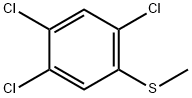 2,4,5-三氯硫代苯甲醚,4163-78-4,结构式