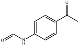 Formamide, N-(4-acetylphenyl)- (9CI) 化学構造式