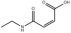 N-エチルマレインアミド酸 化学構造式