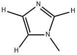 1-METHYLIMIDAZOLE-D3 (RING-D3), 4166-68-1, 结构式