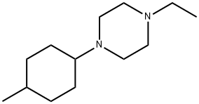 Piperazine, 1-ethyl-4-(4-methylcyclohexyl)- (9CI) Structure