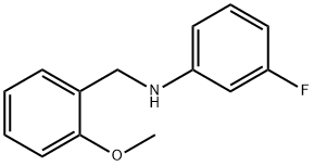 3-fluoro-N-[(2-methoxyphenyl)methyl]aniline,416864-40-9,结构式