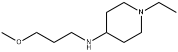 4-Piperidinamine,1-ethyl-N-(3-methoxypropyl)-(9CI) 结构式